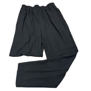 BonWorth Women’s Black Dress Pants W Sparkle Detail Size S